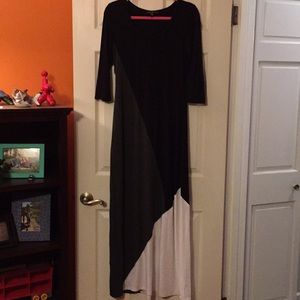 Karen Kane Color Block Maxi dress